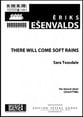 There Will Come Soft Rains SSAATTBB choral sheet music cover